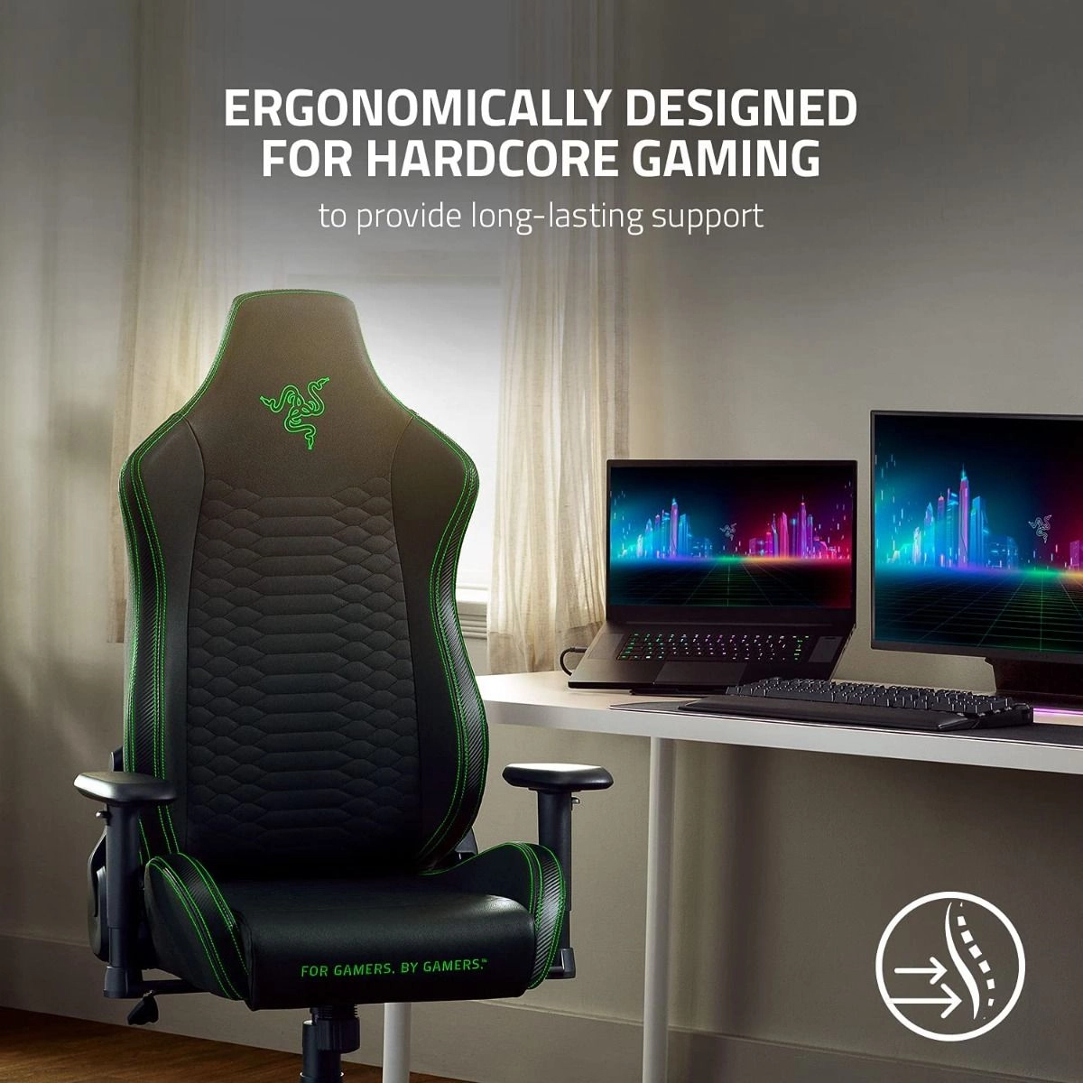 Iskur X - Gaming Chair Green