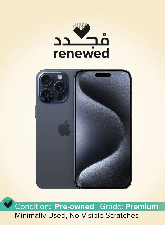 (Renewed) iPhone 15 Pro Max - 256GB