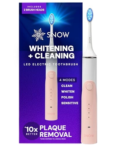 LED Whitening Electric Toothbrush - Sonic Technology 4 Modes Rechargeable