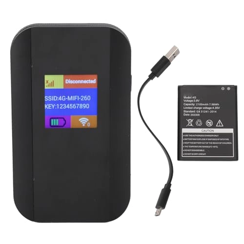 Portable WiFi Hotspot - 4G/5G WiFi 300Mbps