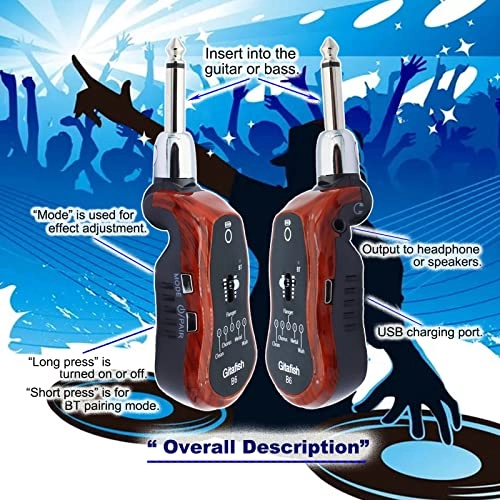 B6 - Mini Bass Amp Bluetooth Headphone Amp