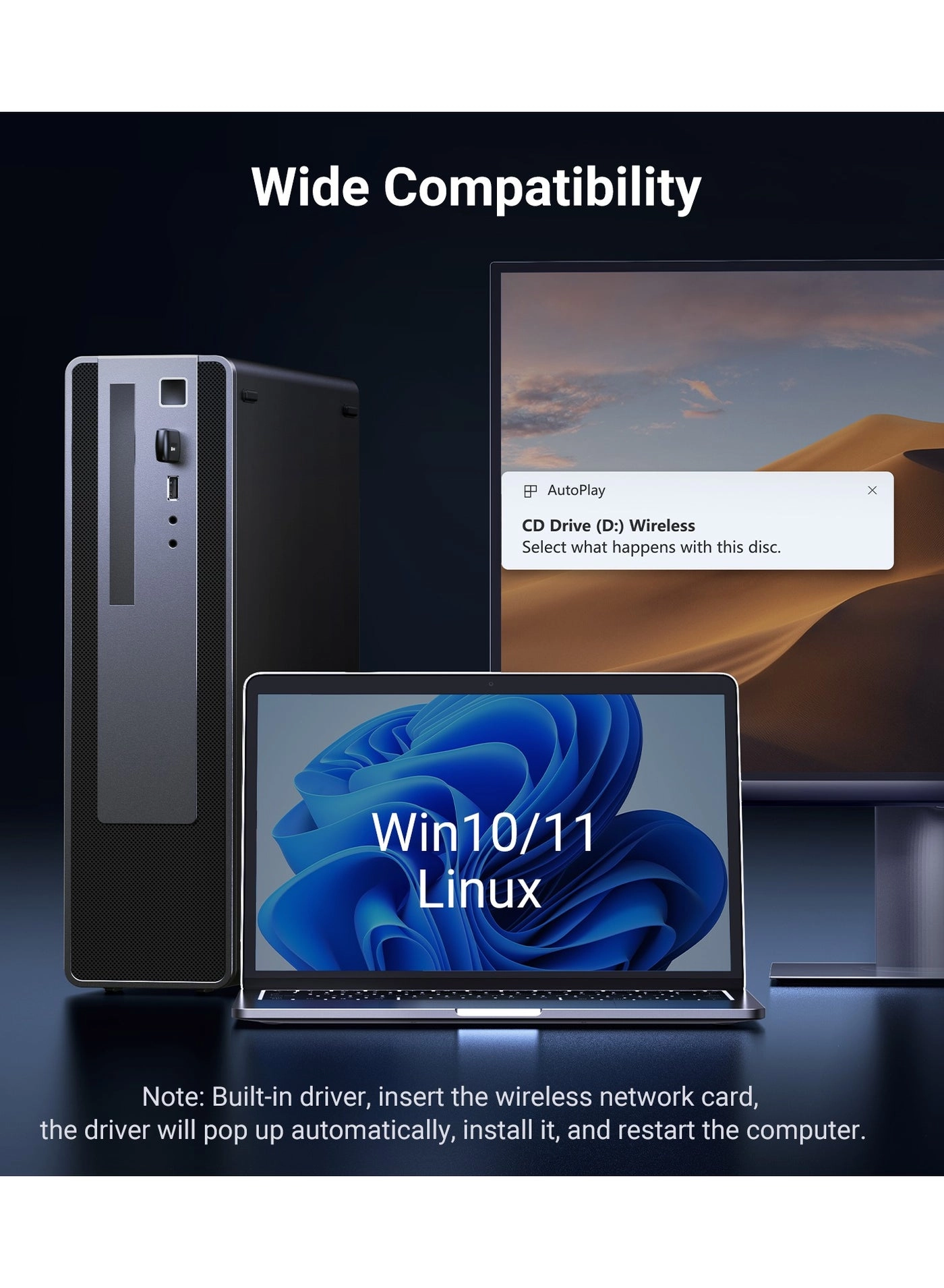 AX900 - 2.4Ghz & 5Ghz USB WiFi 6