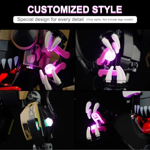 LED Lighting Kit for LEGO Venomized Groot 76249 - Plasic