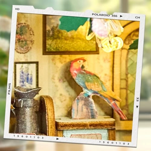 DIY Miniature Dollhouse Kit - Romantic garden