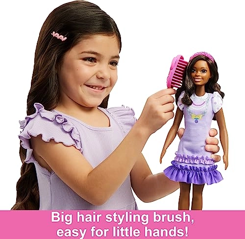 Brooklyn Deluxe Doll - 13.5 Inch Black Hair Ages 3+