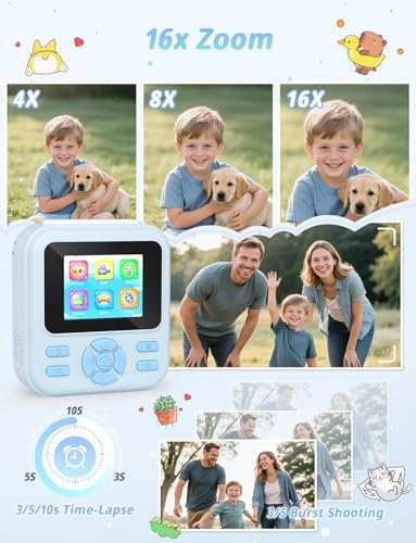 Kids Instant Camera - 2.4" 1080P 32GB