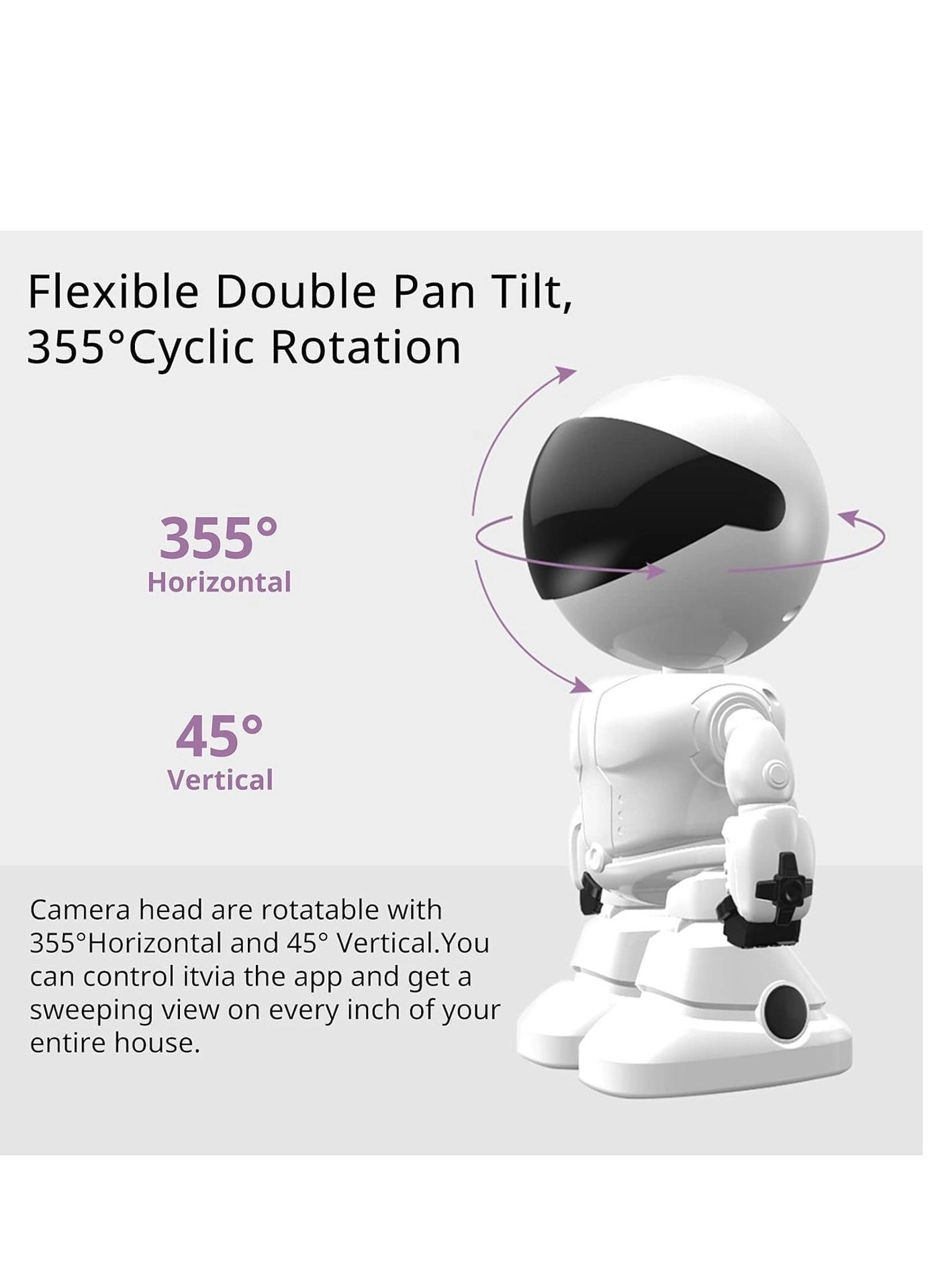 Wireless Home Security Camera 1080P