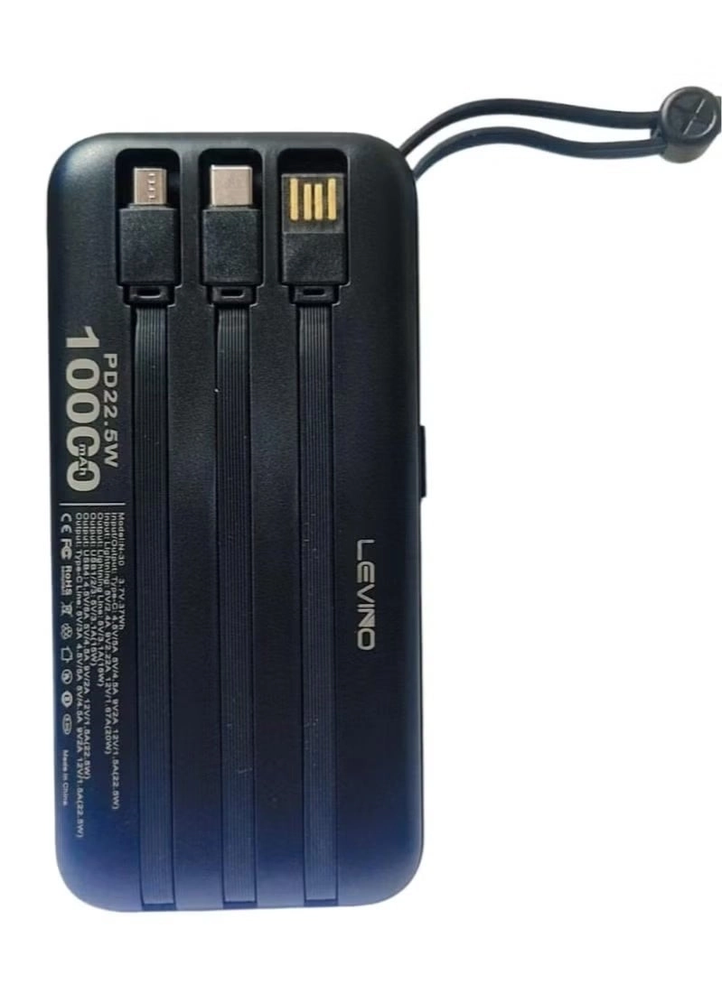 N-30 - 10000mAh 22.5W Fast Charging Dual Type-C Ports