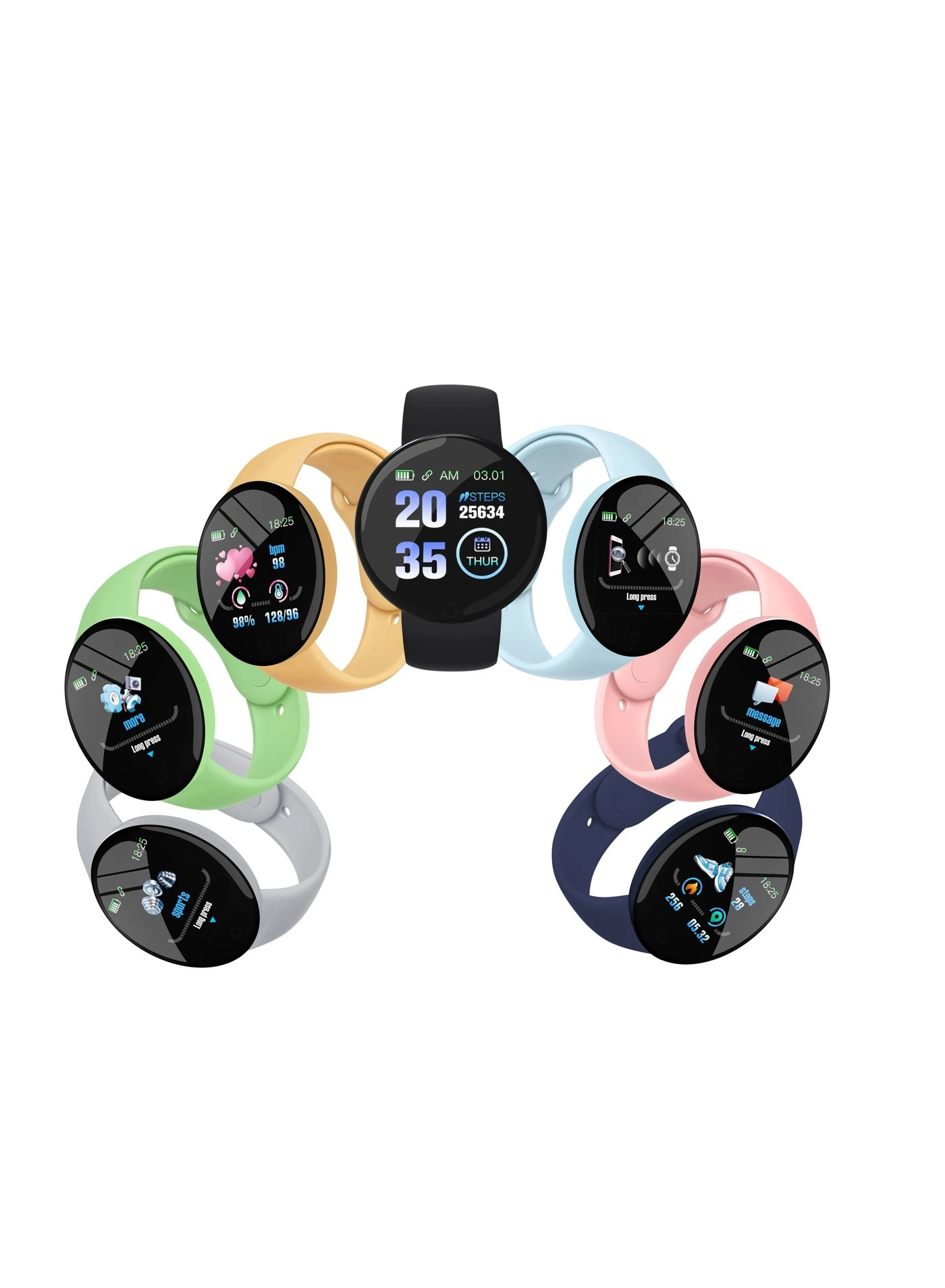 Smart Watch - Blood Pressure Heart Rate