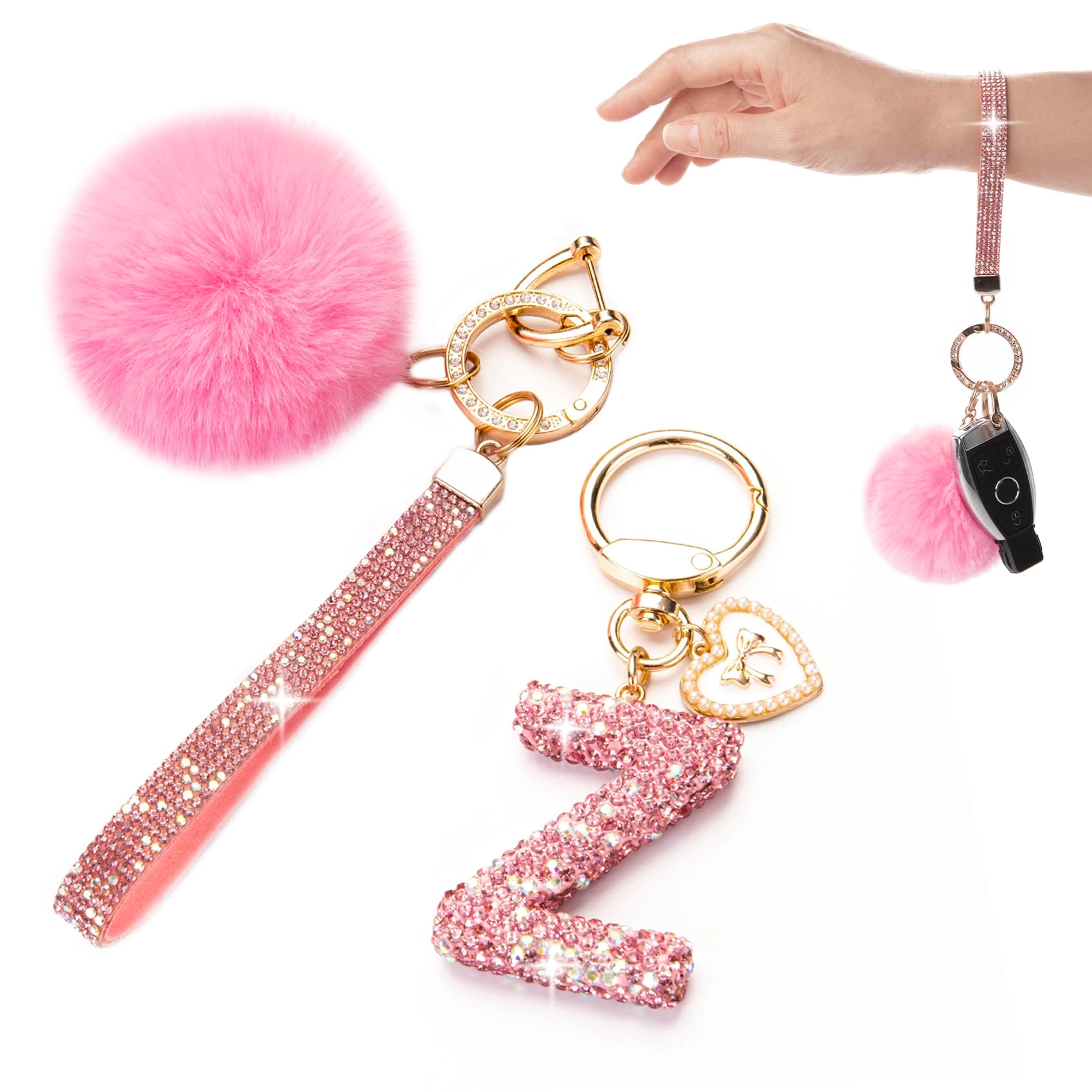 Initial Keychain - Letter