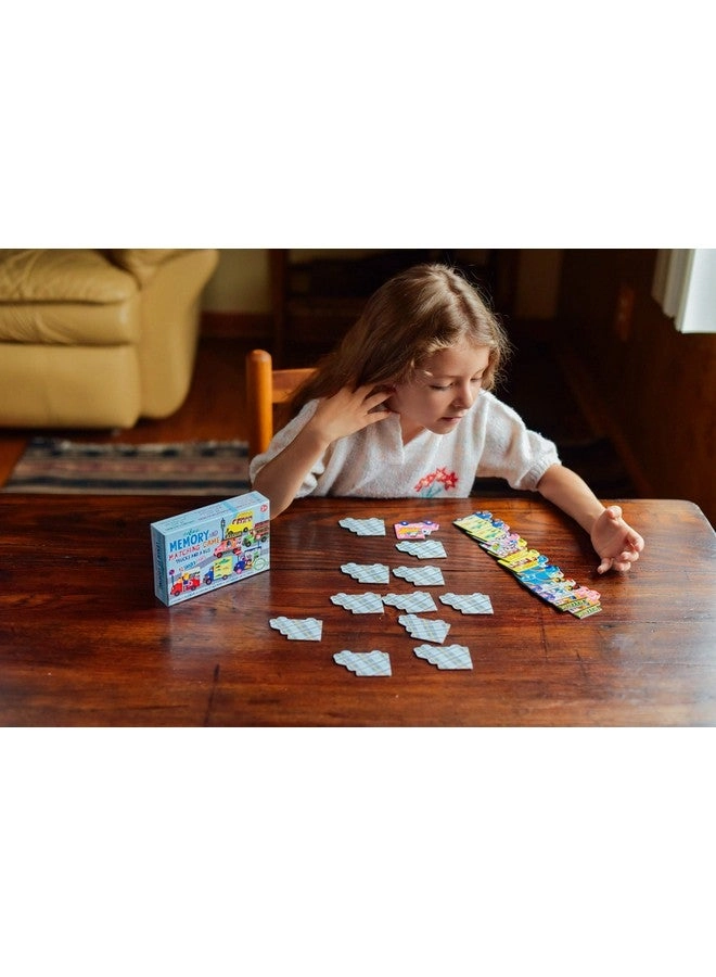 Trucks and a Bus Little Memory Matching Game - 3 and up