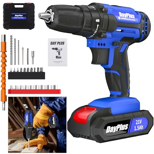 Cordless Drill - 21V 45Nm 26pcs Bits