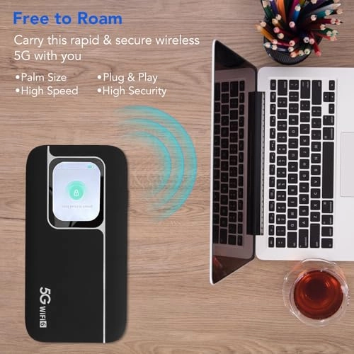 5G Mobile Wi Fi Hotspot - 5G WiFi6 2.77Gbps