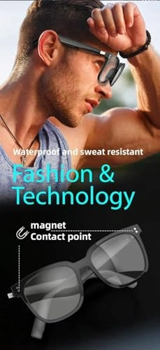 Z342 - Smart Glasses Open-Ear Audio Bluetooth Sunglasses