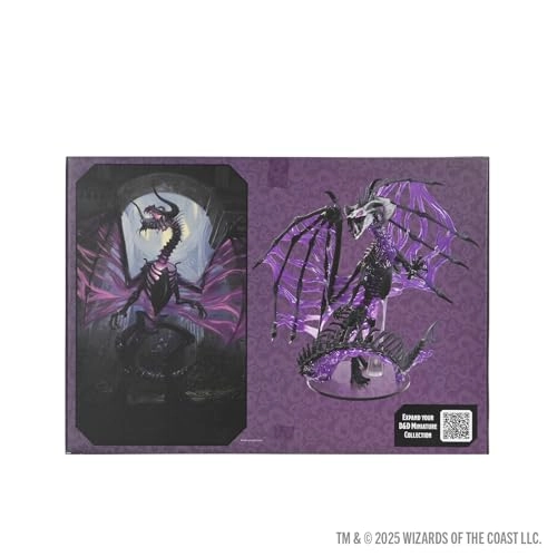 Black Dracolich - DD Icons of The Realms - 100mm (10 cm)
