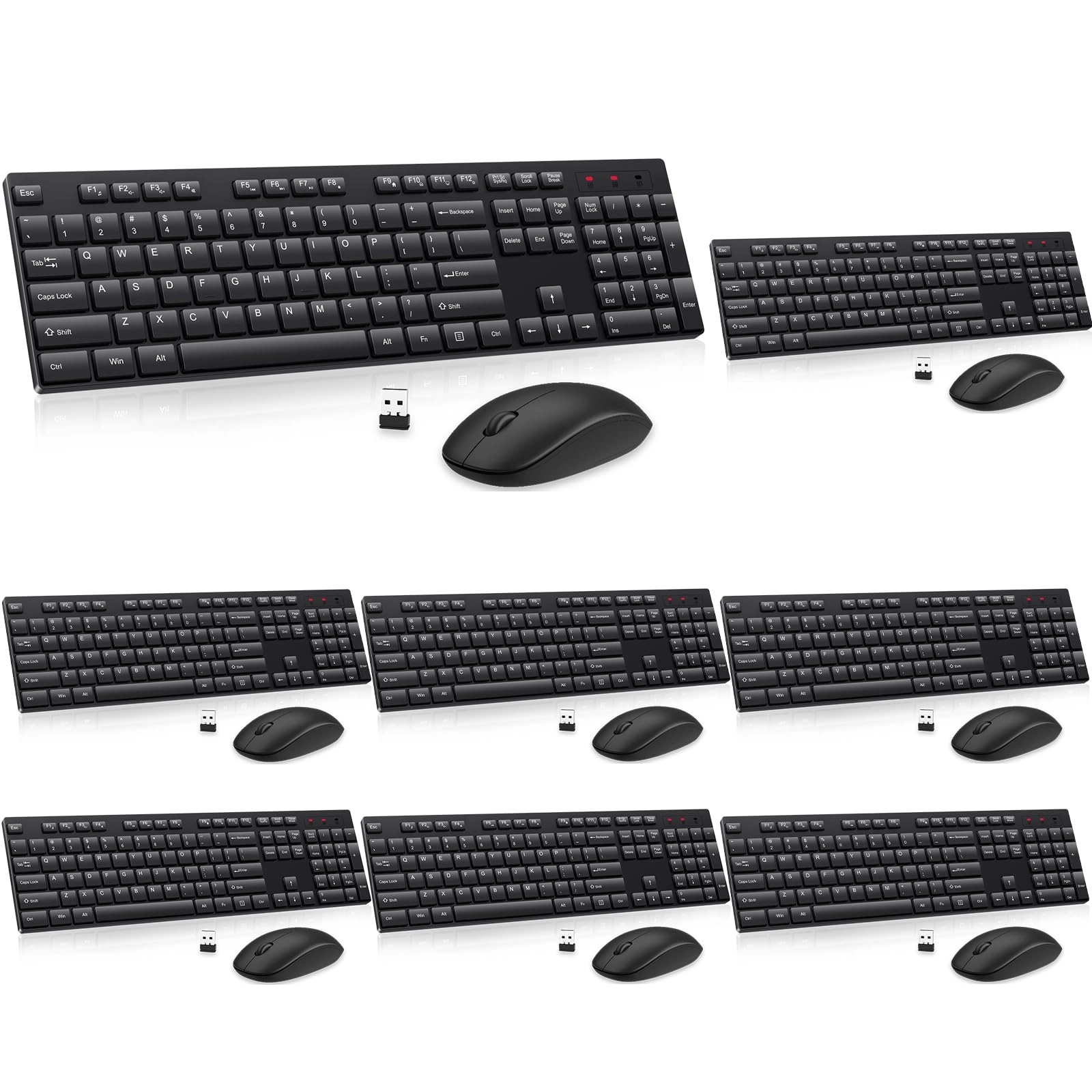 Keyboard and Mouse Combo - QWERTY Wireless