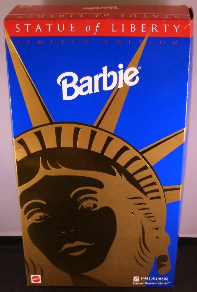 Mattel Barbie Statue of Liberty Limited Edition - 1995 Ages 12+