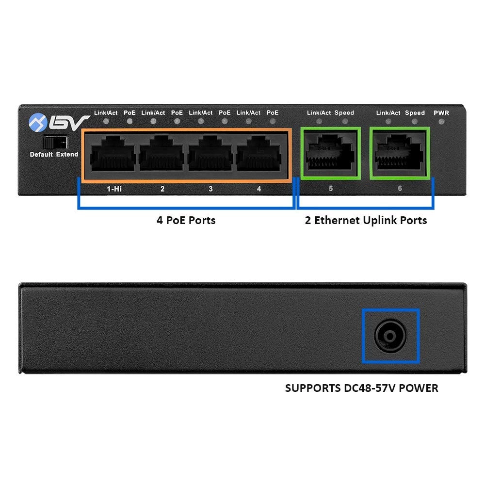 Ethernet Switch 6-ports