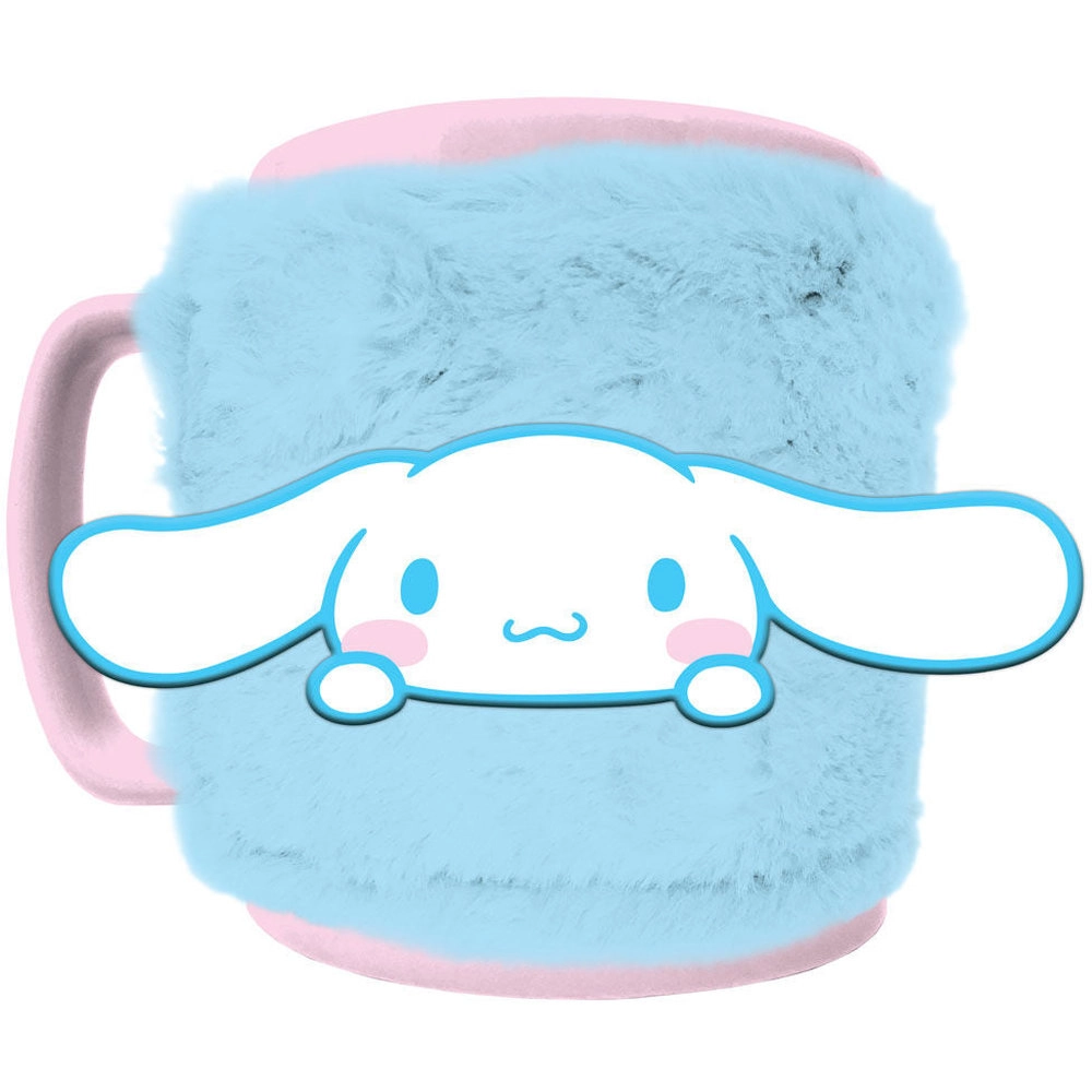 PYRAMID Cinnamaroll Mug - Hello Kitty Teddy Bear Lock - 440 ml