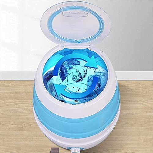 YQWHL Mini Washing Machine Folding Bucket Washer Mini Washer, Portable Travel Underwear And Socks Cleaner Removable Washing Machine