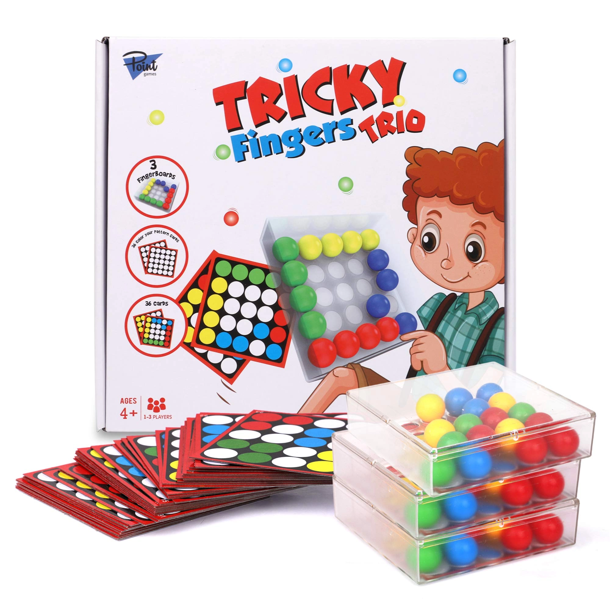 Point Games Tricky Fingers Trio Puzzle (2114) - 36 pcs