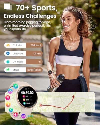 Smart Watch 42mm Aluminium GPS