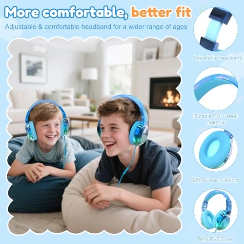 USB C Kids Headphones - Wired Headphone