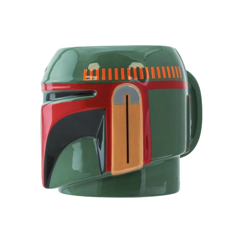 Boba Fett Shaped Mug - Oversized Ceramic Star Wars