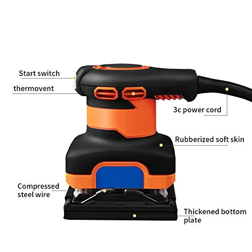 Electric Handheld Sander - 240W 14500rpm