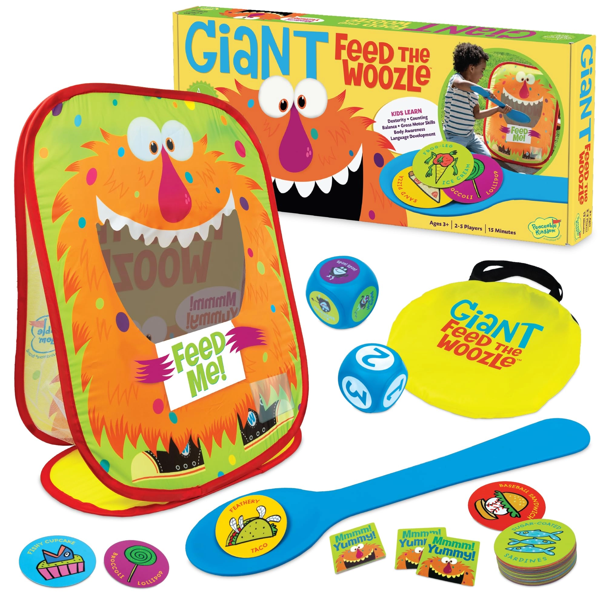 Peaceable Kingdom Giant Feed the Woozle - Cooperative Game