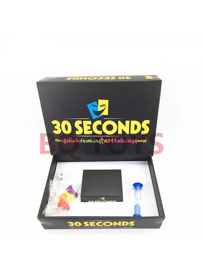 30 SECONDS - English Card