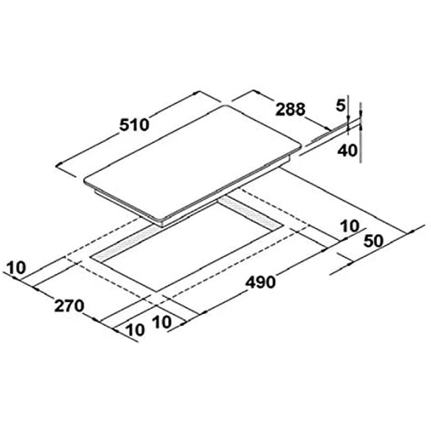 BMEH32E Ceramic hob