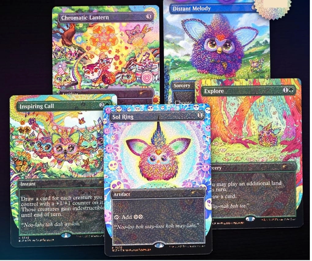 MTG Decks & More Secret Lair x Furby: Doo-ay Noo-lah - Confetti Foil Edition