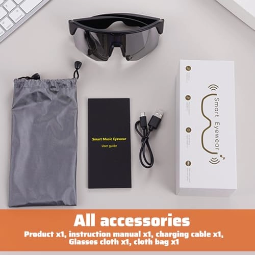 Smart Glasses - Bluetooth 5.4 1080P