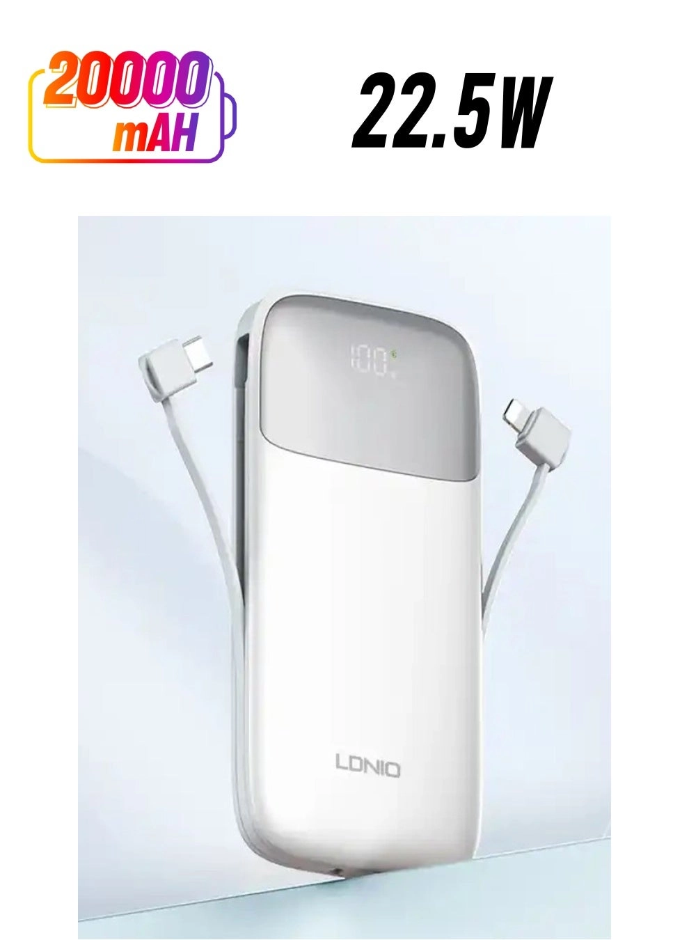 PQ24 - 20000mAh 22.5W Fast charging 3