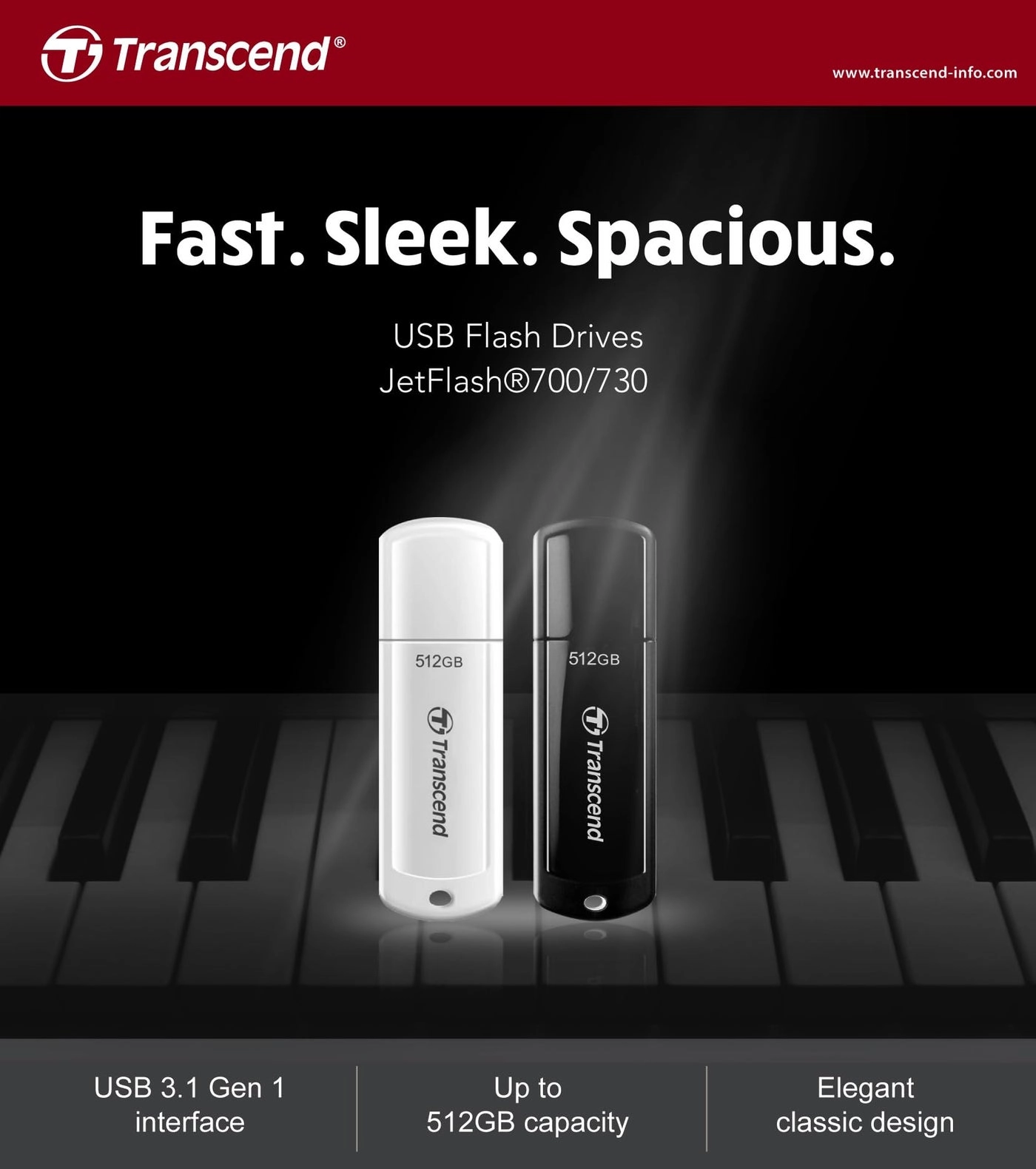 JetFlash 730 - USB3.0 64GB