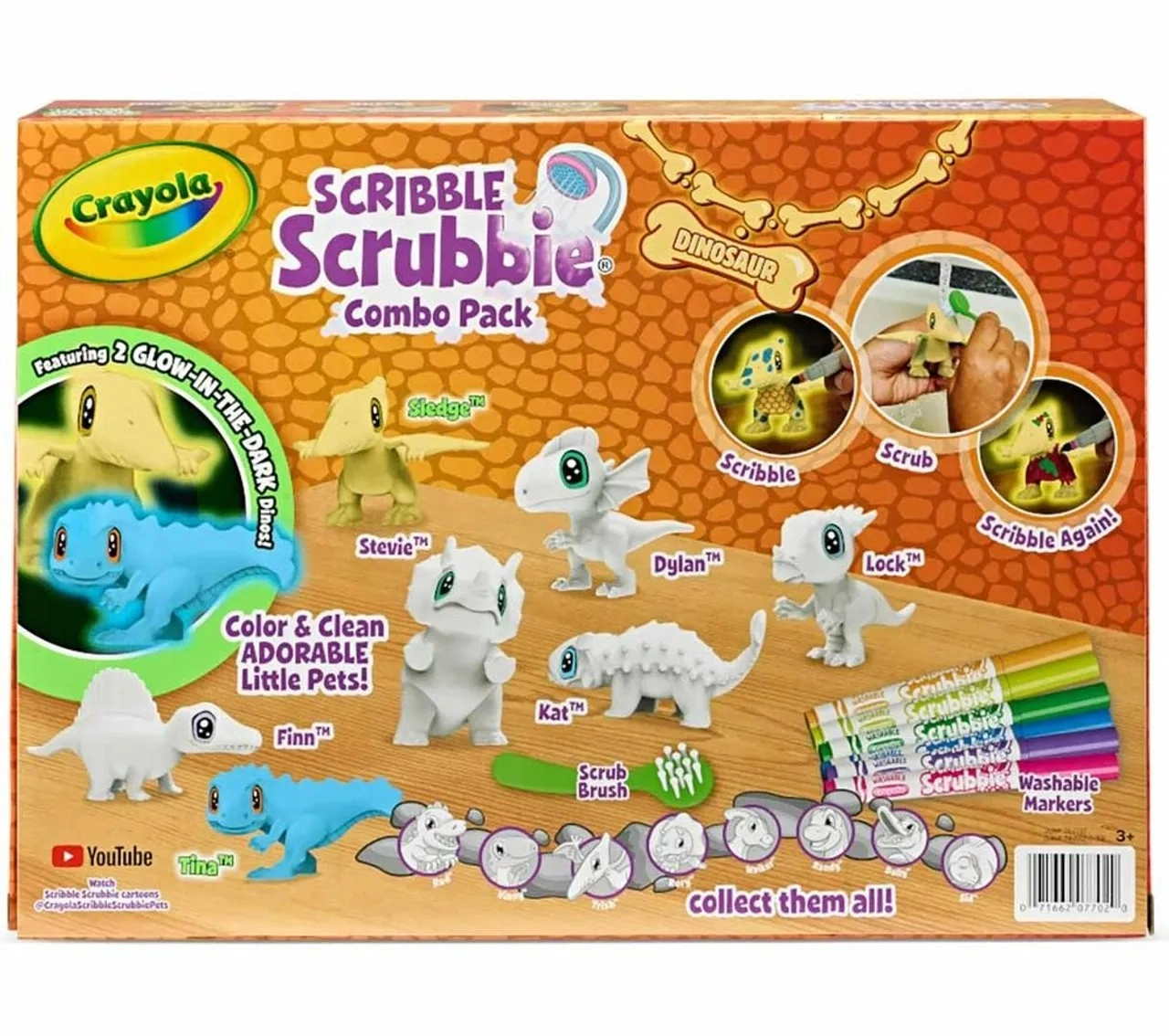 Scribble Scrubbie Pets - 7 piece(s)