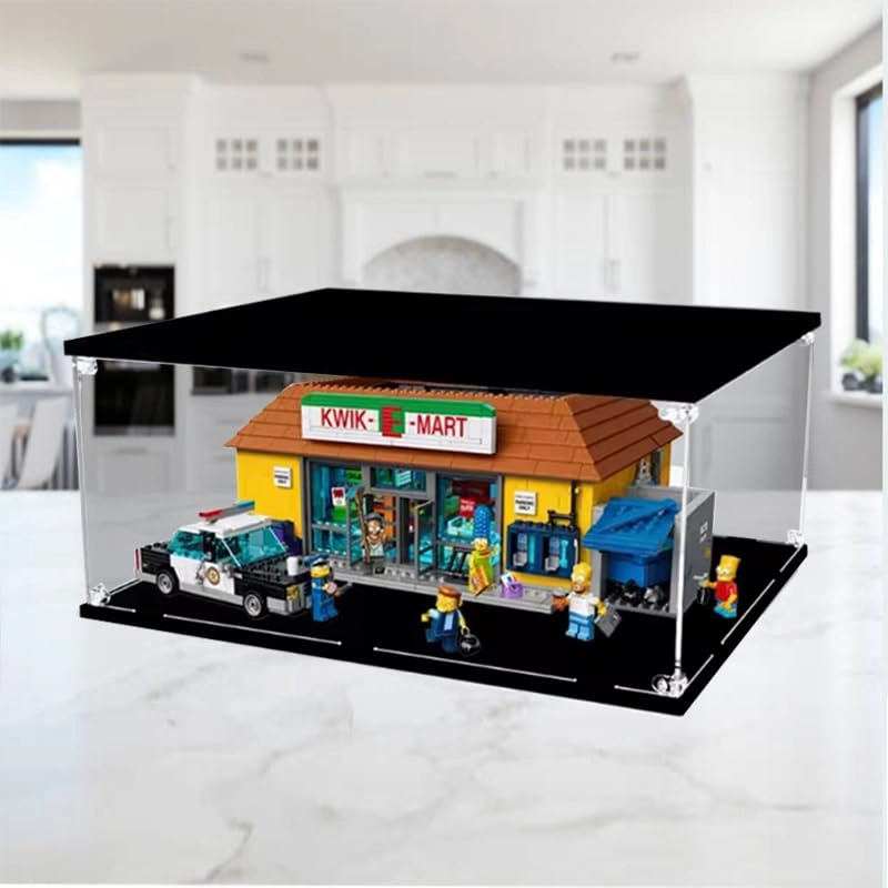 Clear Acrylic Display Case - Fits 71016 Black Bottom+top Light