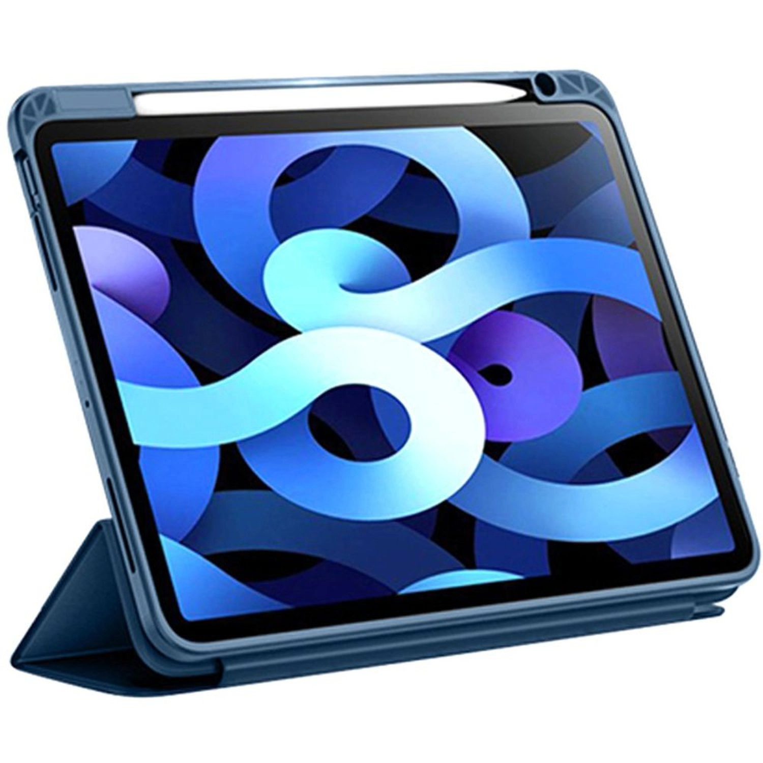 Tri-Fold Case with Pencil Holder for Apple iPad 10.2/10.5-inch