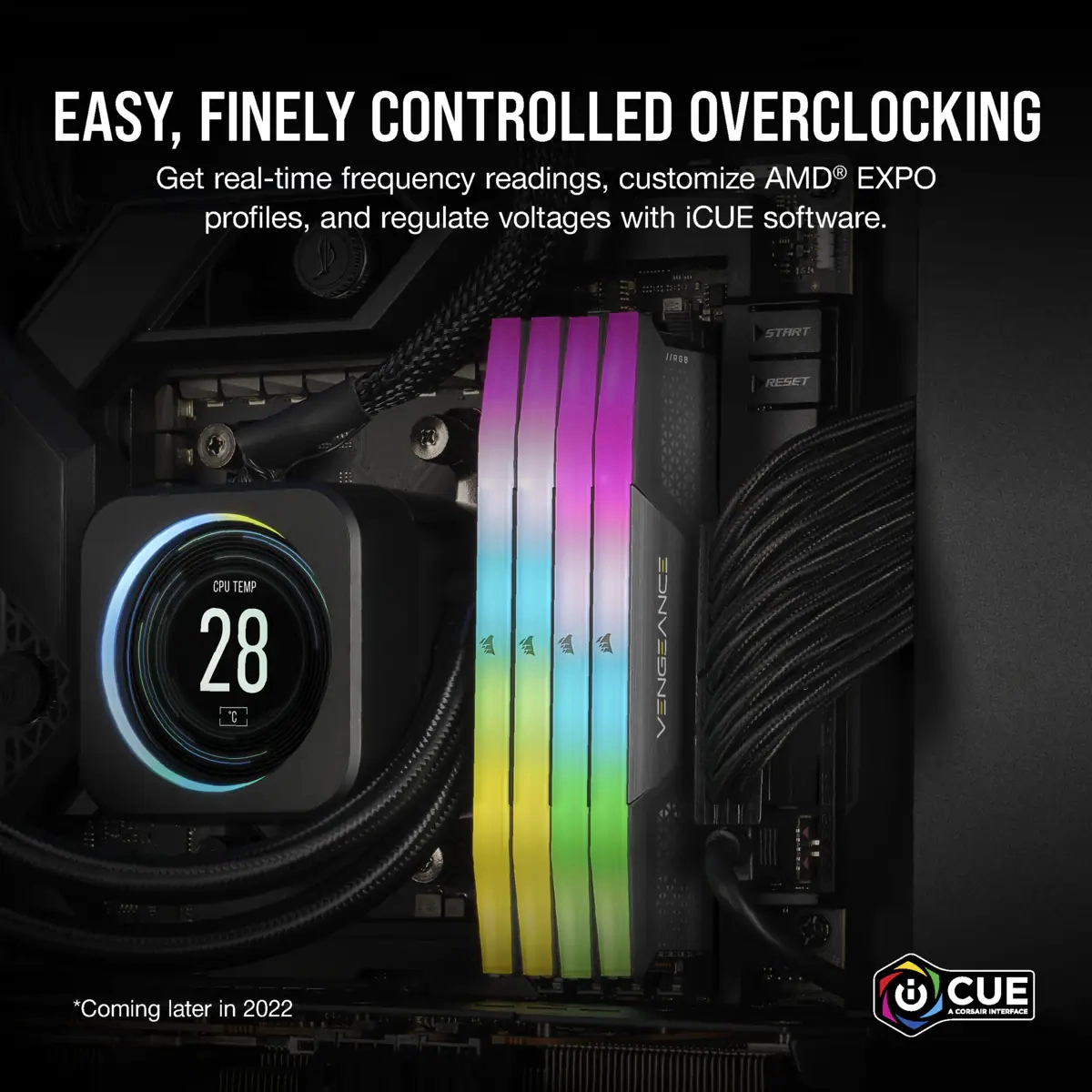 VENGEANCE RGB - 32GB 7000MT/s UDIMM DDR5