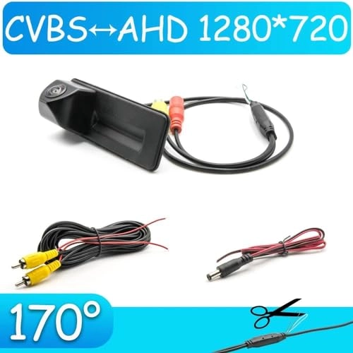 Fish Eye HD CCD Rear View Camera - 1080*720P
