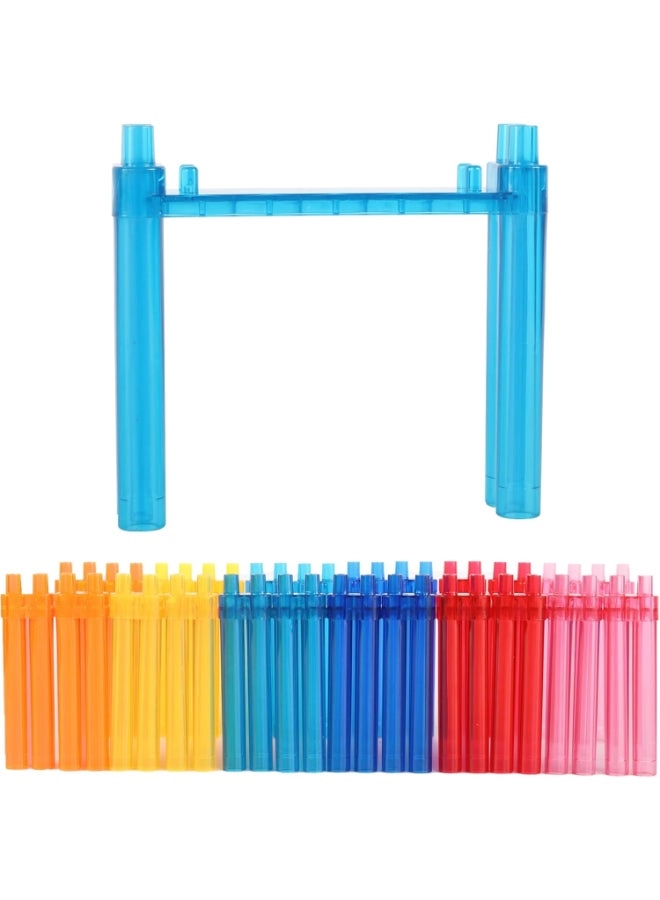 PicassoTiles Magnetic Racing Set Support Column - 12pcs