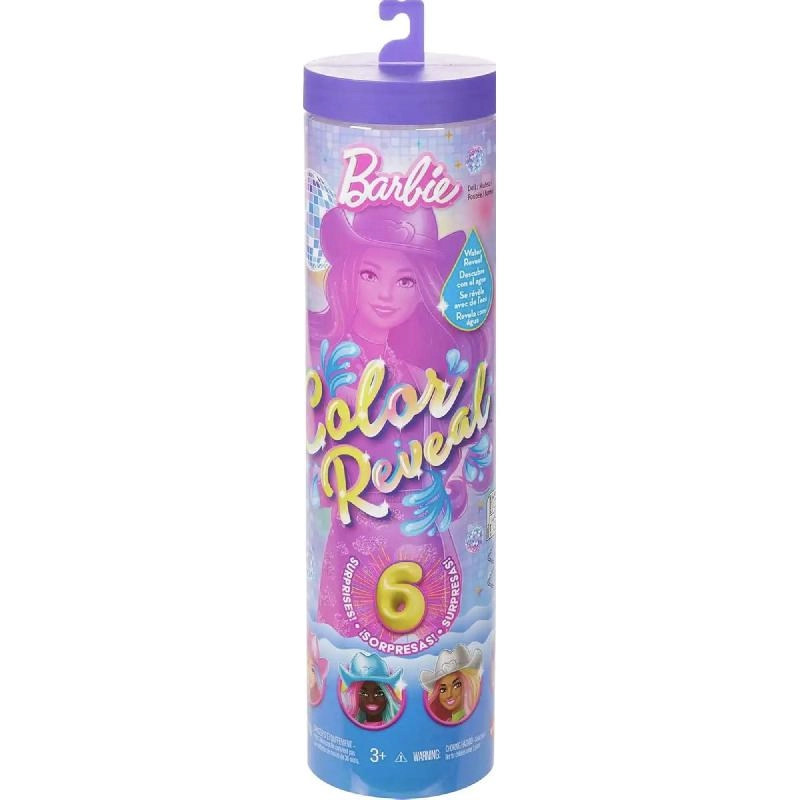 Barbie Color Reveal Disco Star Series - Plastic Girls Ages 3+