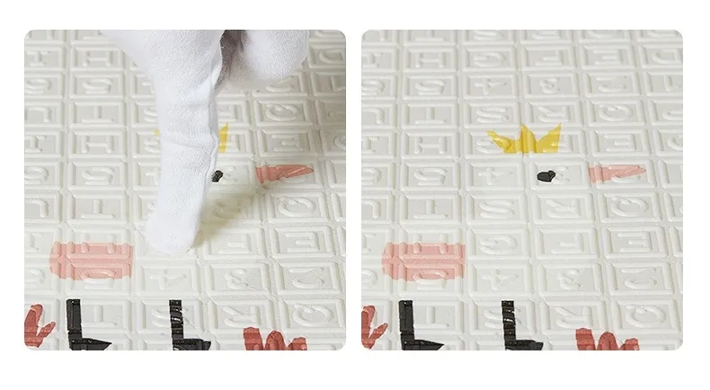 Double Sided Xpe Foam Mat - Road Map 1+