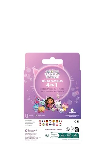 Gabby and the Magic House - 4 Games in 1 Card Game