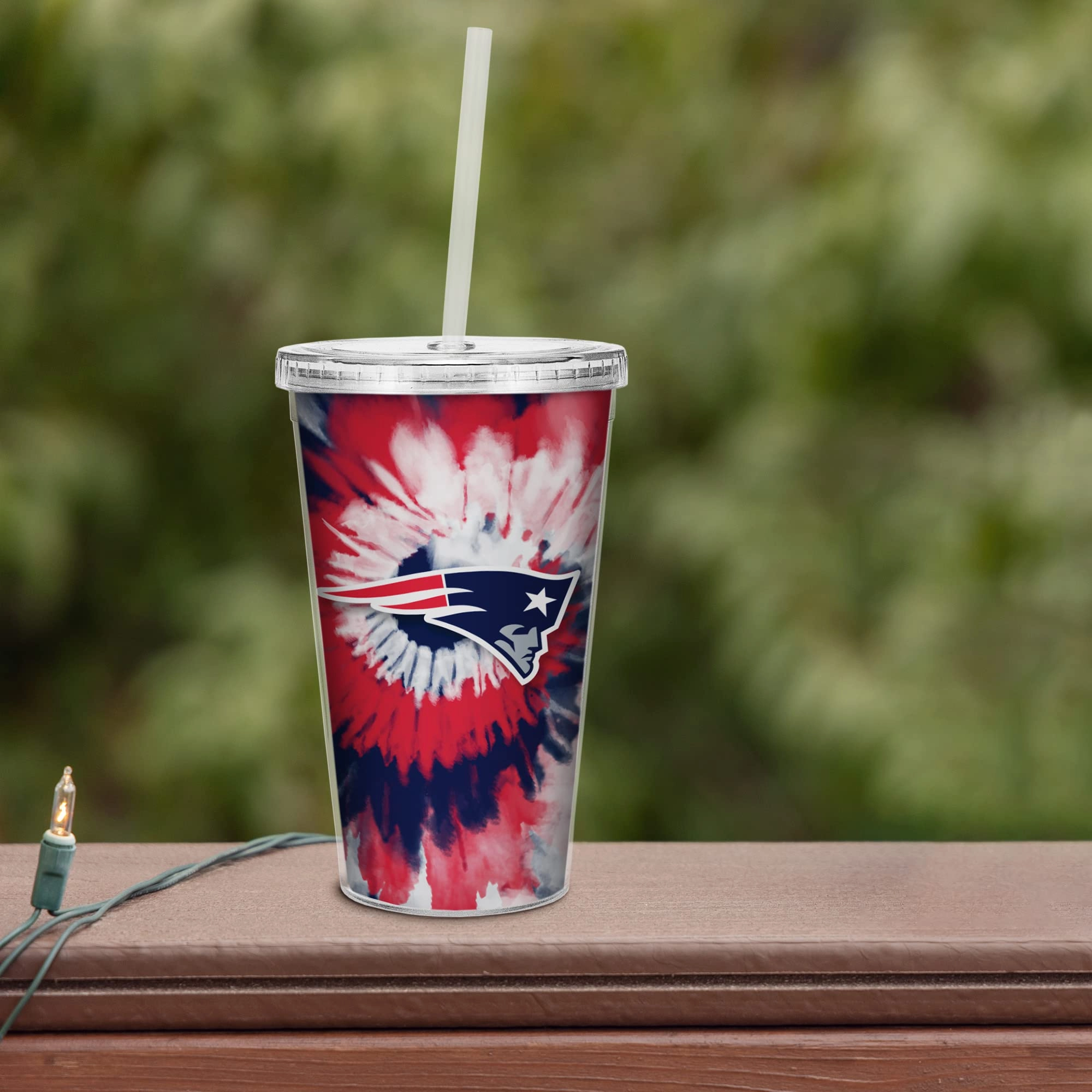 NFL Football Metallic Tie Dye Tumbler - 473ml