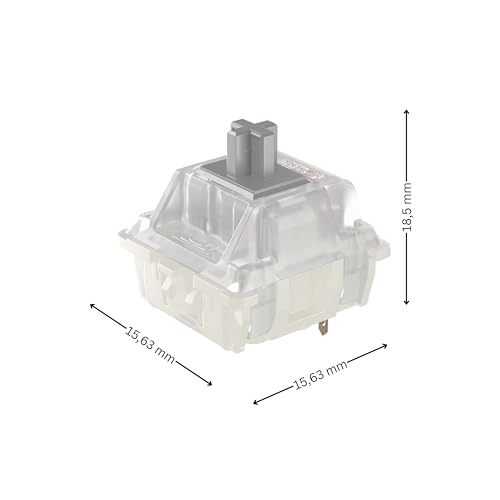 MX RGB GREY SWITCH KIT - 23 piece(s)