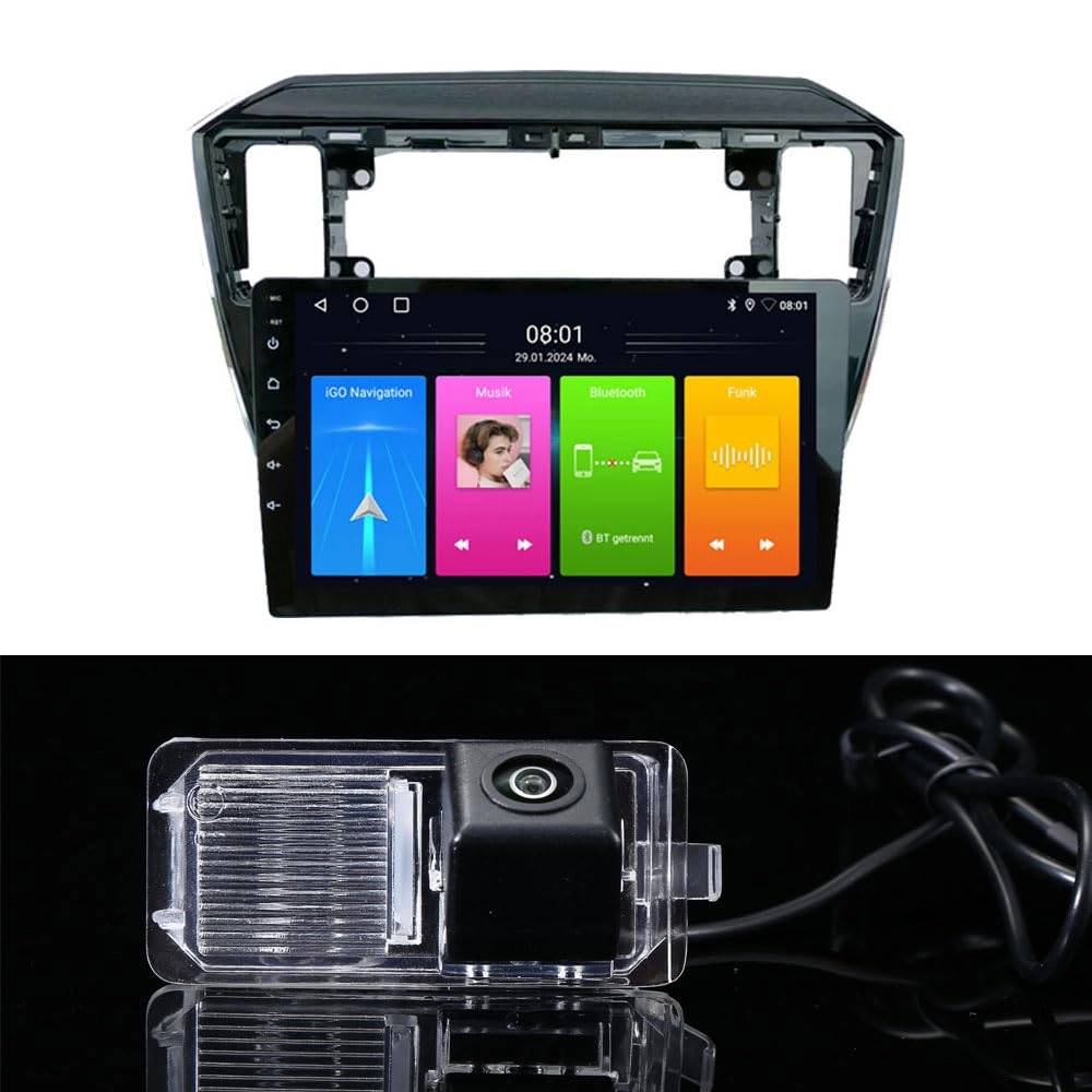 Fiorigo Android Car GPS Navigation + Rear View Camera - 9 inch 2+32GB FO-G7318A+7318