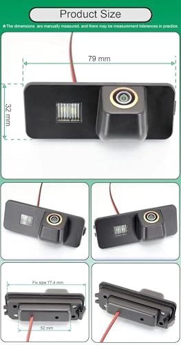 Rear View Camera - Night vision Wire AHD 720P