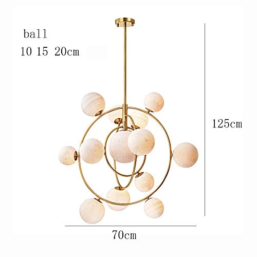 Wandering Earth Planet Creative Chandelier